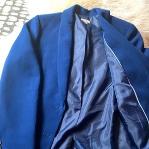 Blue j crew blazer- new without tags